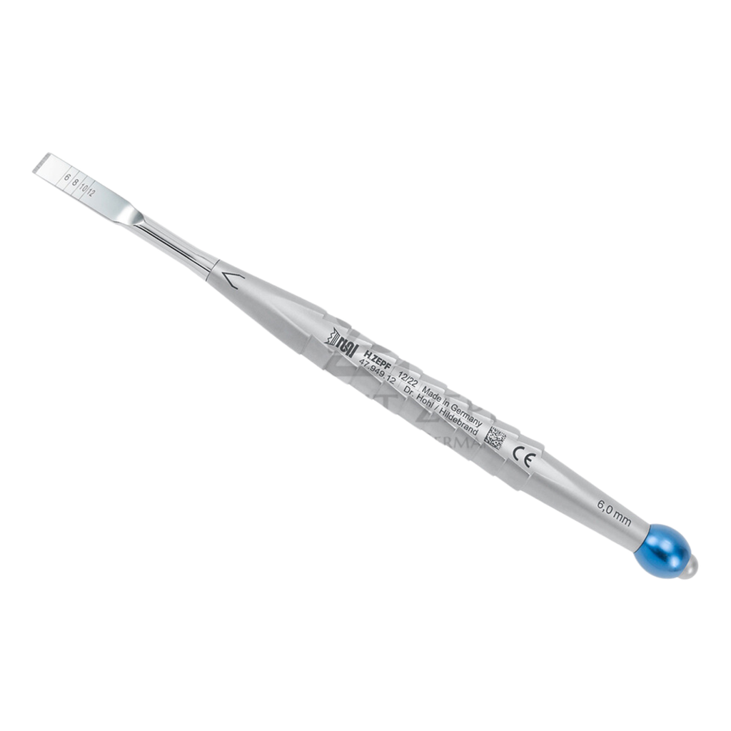 Burin Pointu 6mm Large Bleu 47.949.12
