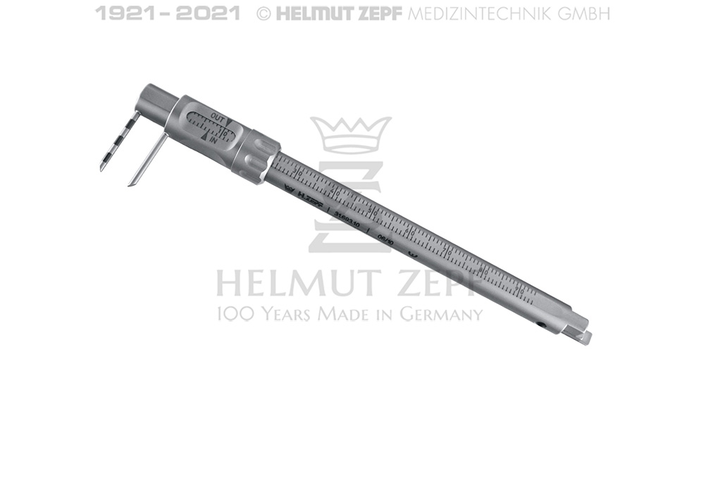 Pied à Coulisse Modifié pour Implants 31.693.10