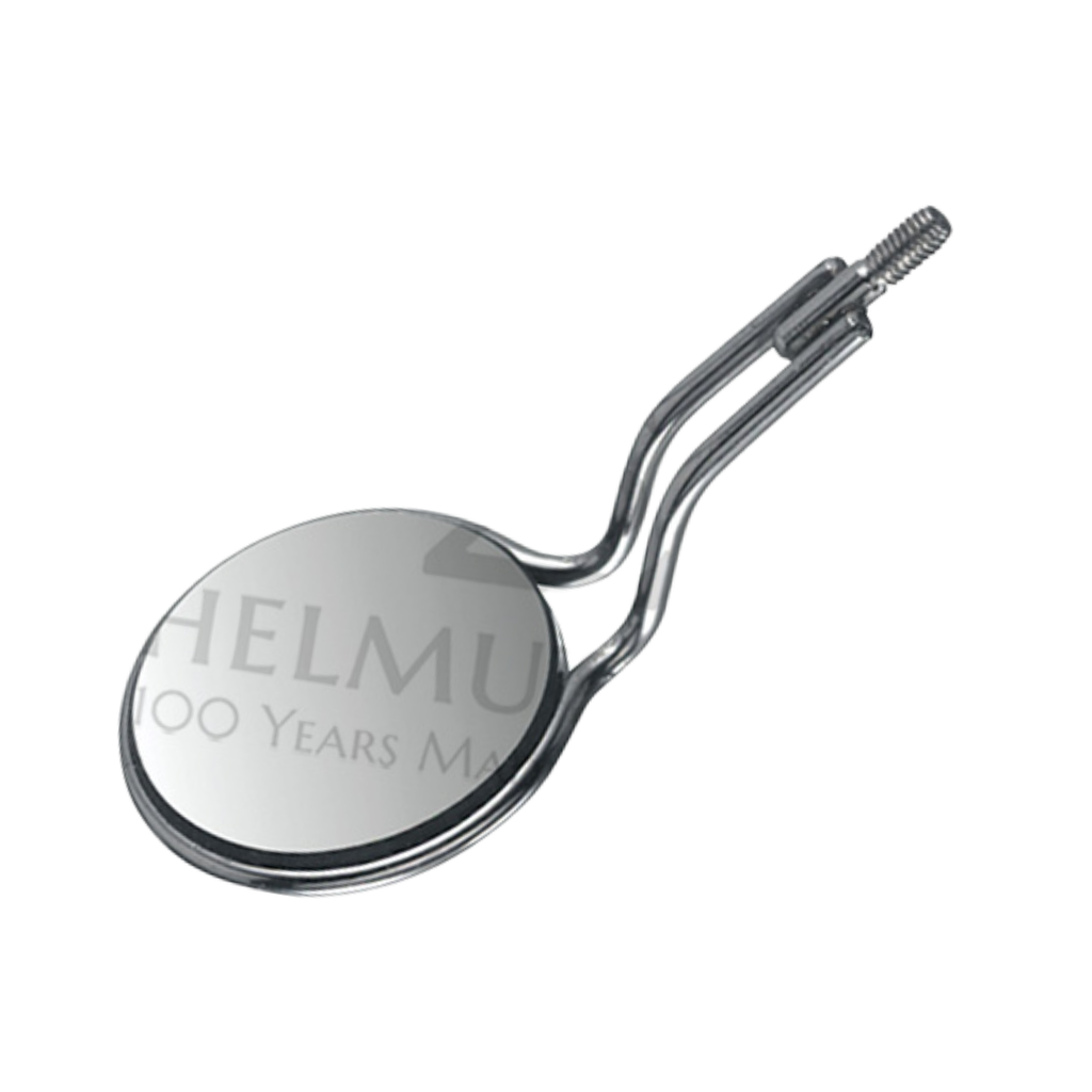 Miroir Rhodium-Plat 2 Cotés  22mm 24.070.22 (Bte/12)