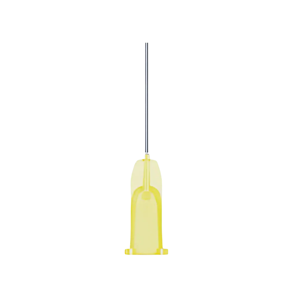 Aiguilles Endo Irrigation 0,3*25mm G30 Jaune S/25