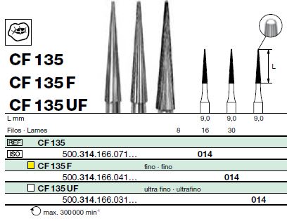 FR CF135UF Turbine (314) D014 bte/5