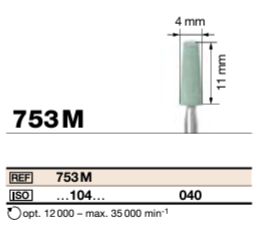 Pierre Abrasive 753MA PAM (104) D040 bte/2