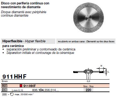 Disque 911HHF PAM (104) D220 bte/1