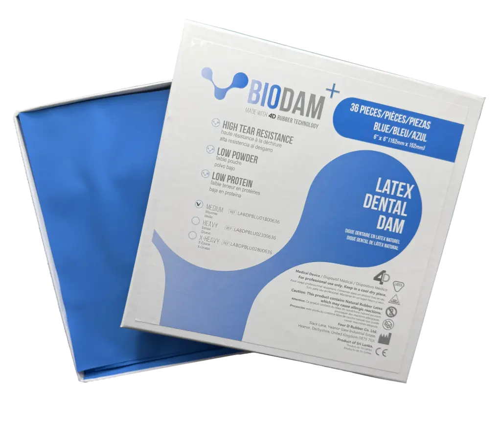 Biodam+ Latex 6*6 boite/36