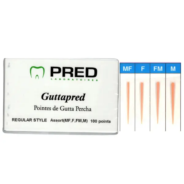 GuttaPred Regular Assort. MF/F/FM/M (Bte/100)