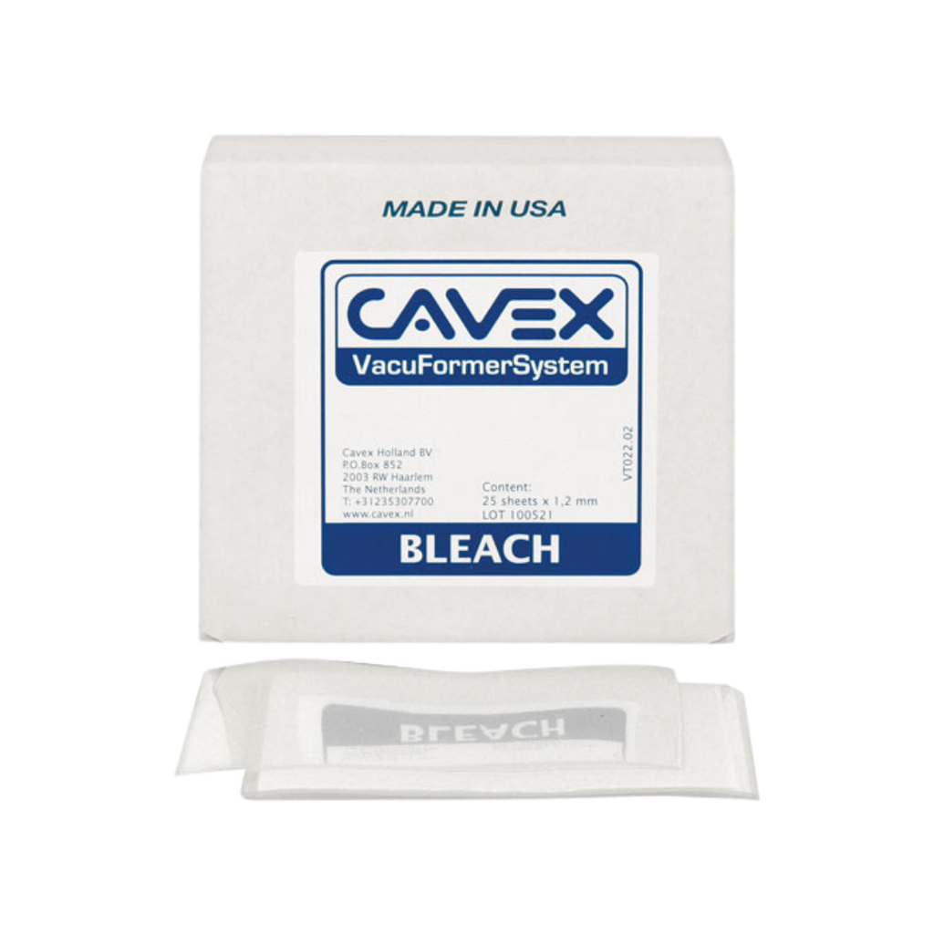 Vacuformer Bleach Transparent 1mm Bte/25
