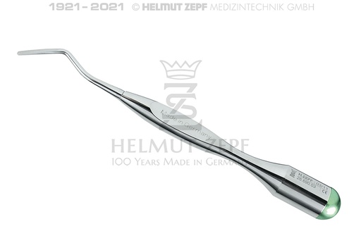 [89772] Periotome P3 XL Vert Courbe Gauche 26.690.03