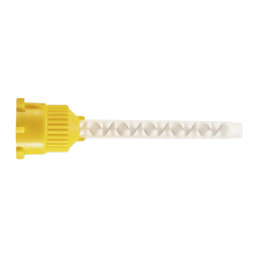 [98274] Embouts Mélangeurs Jaune Luxac/Sil Conf/Hon L 909200 S/50