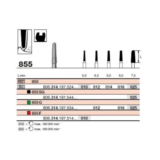 [88437] FR 855SG Turbine (314) D025 bte/5