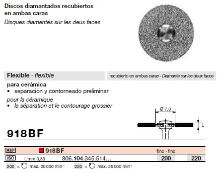 [86005] Disque 918BF PAM (104) D220 bte/1