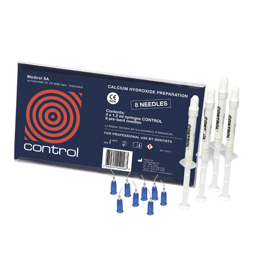 [10009] Control Hydroxide de Calcium 4*1.2ml +8 Aiguilles