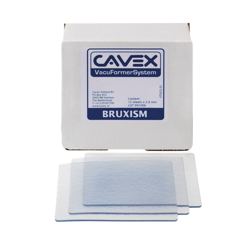 [40170] Vacuformer Bruxism Transparent 2.0mm Bte/25